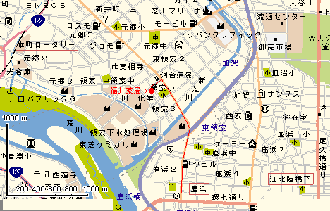 領家周辺道路
